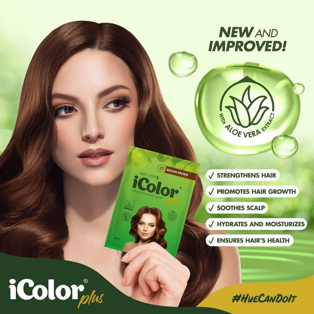 ICOLOR Plus Shampoo in Hair Color- (Box of 10s)