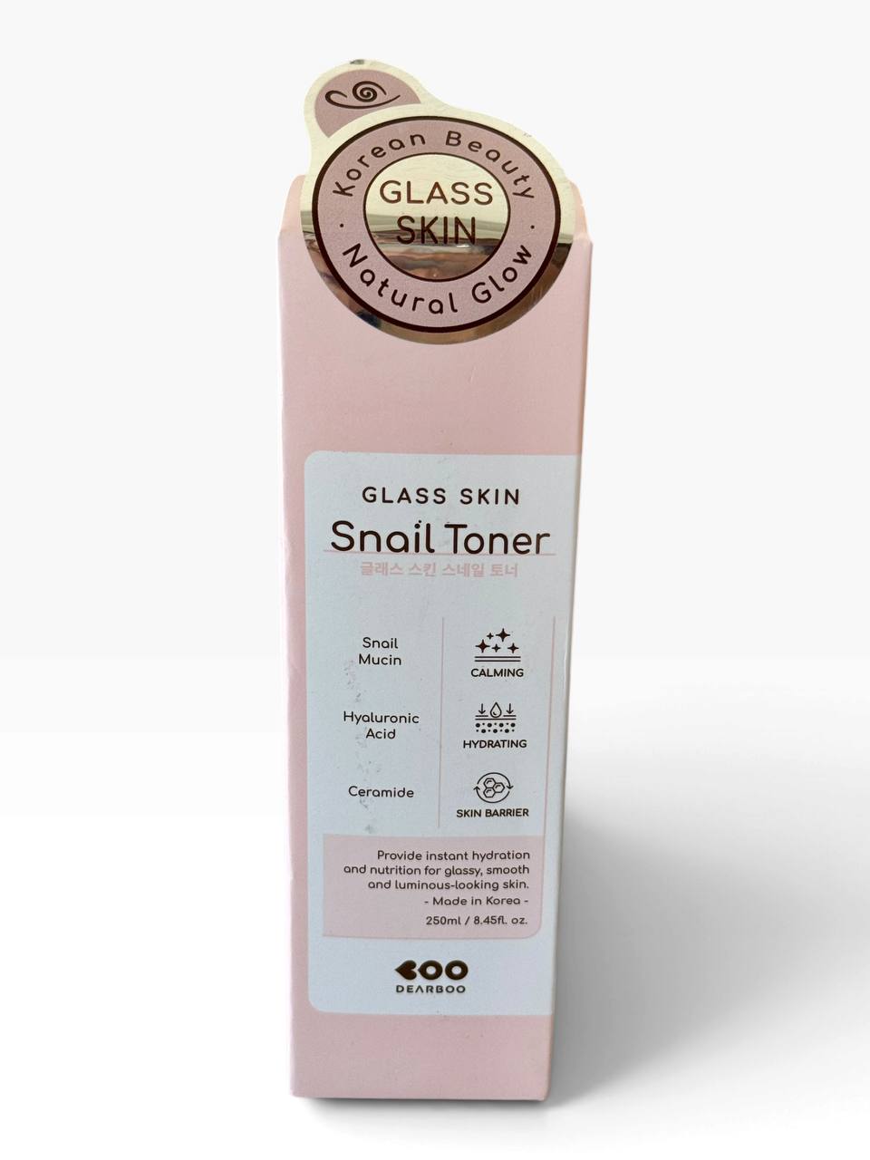 DEARBOO Glass Skin Snail Set