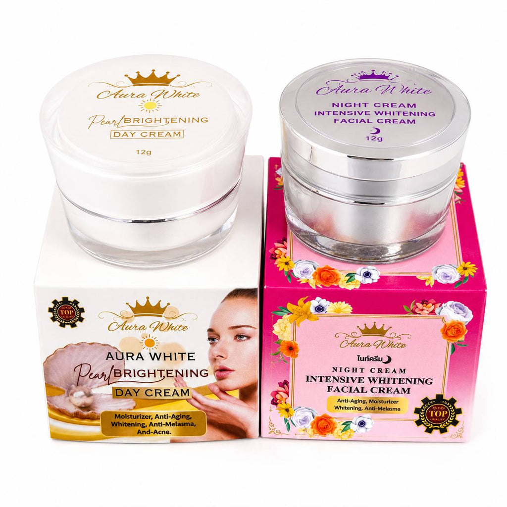 Aura White Day Cream & Night Cream