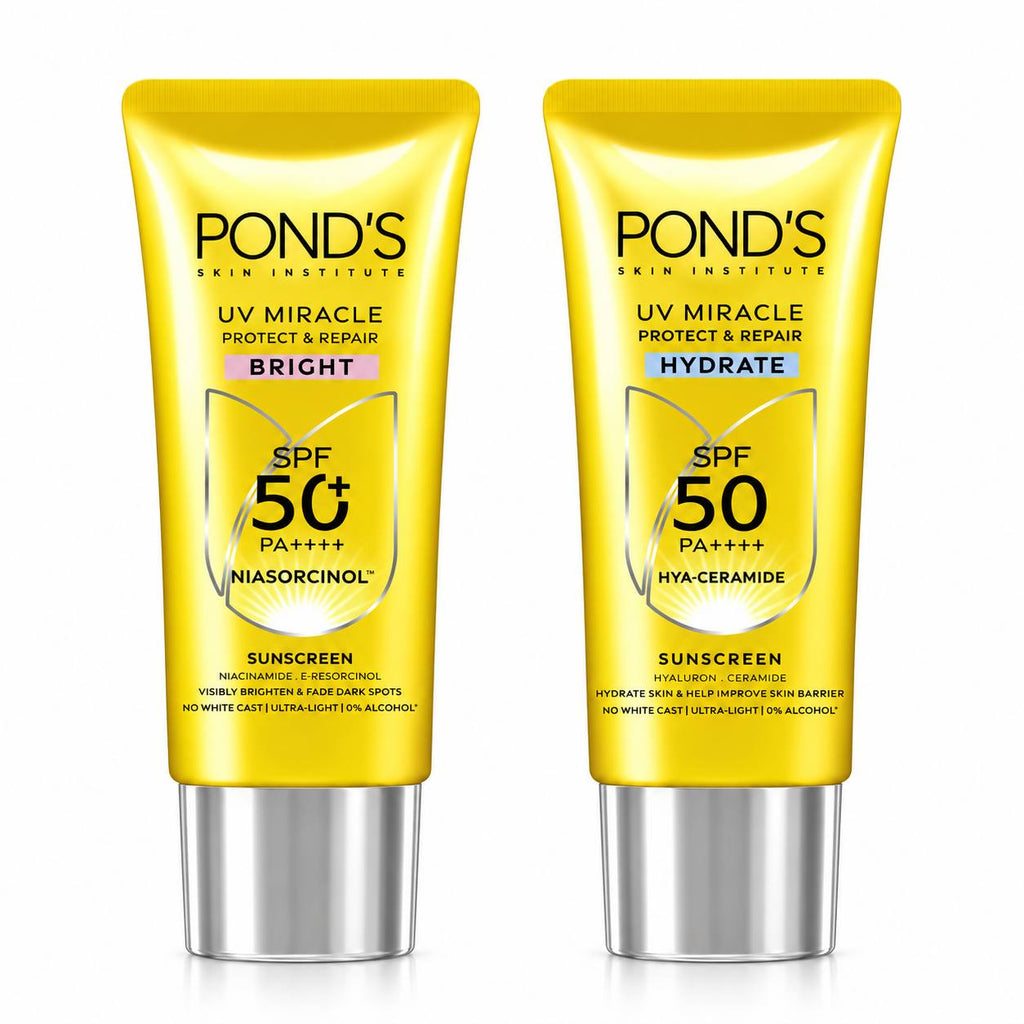 PONDS UV Miracle Bright & Hydrate Sunscreen SPF 50+ PA++++ 30g - Protect & Repair