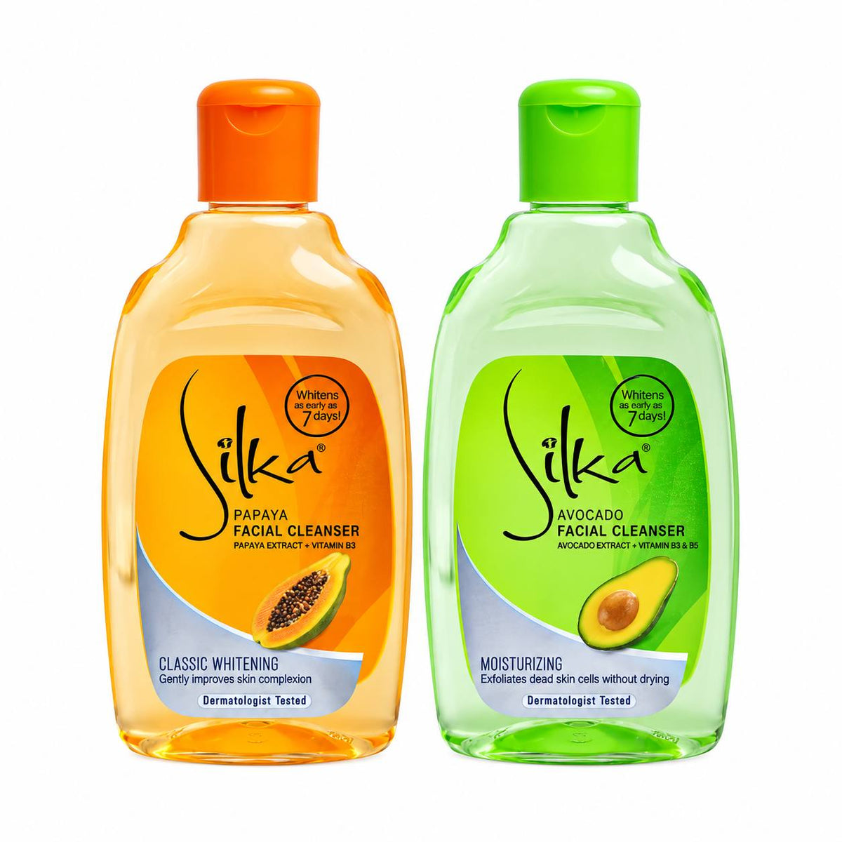 Silka Facial Cleanser Papaya & Avocado
