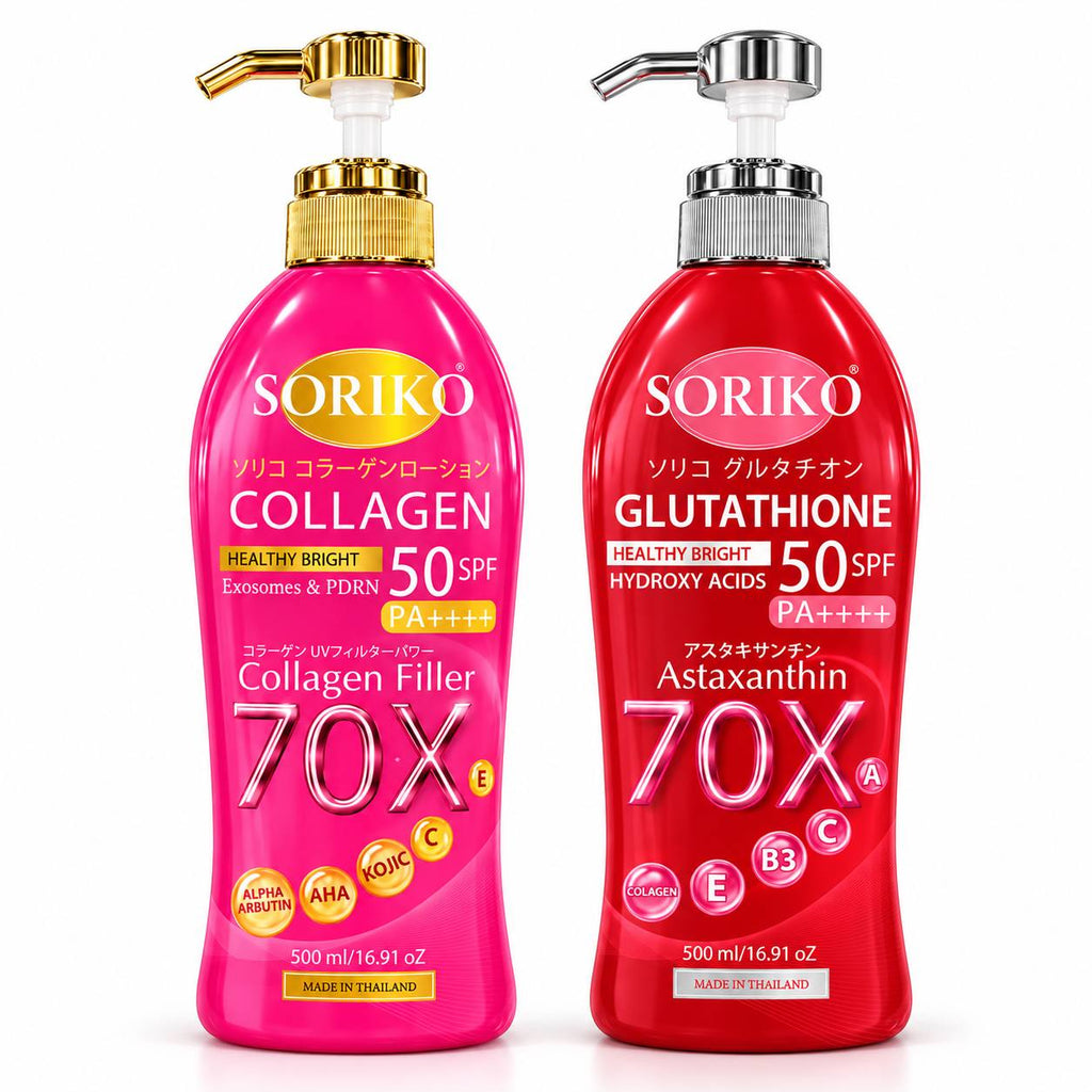 SORIKO Healthy Bright SPF50 PA++++ Body Lotions 500ml