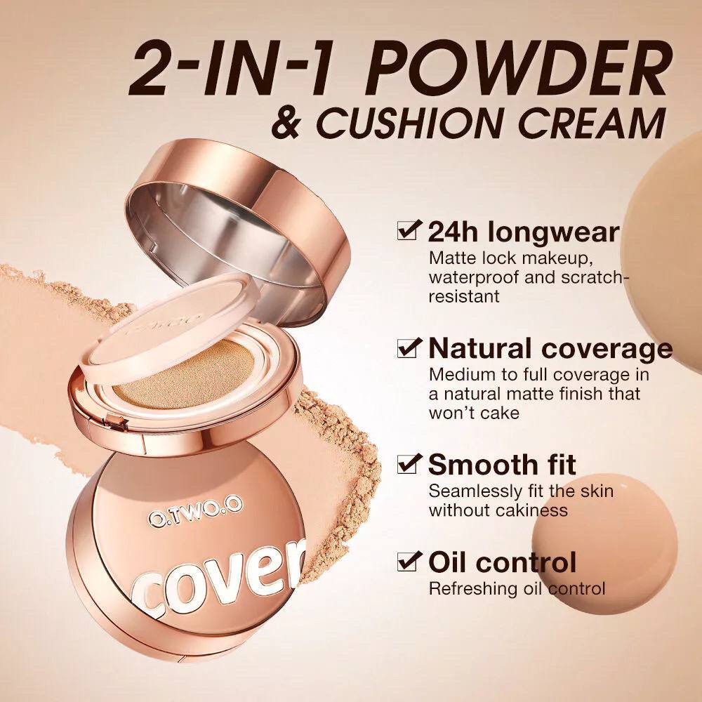 O.TWO.O Cover - All Day Soft Focus Powder & Cushion Cream