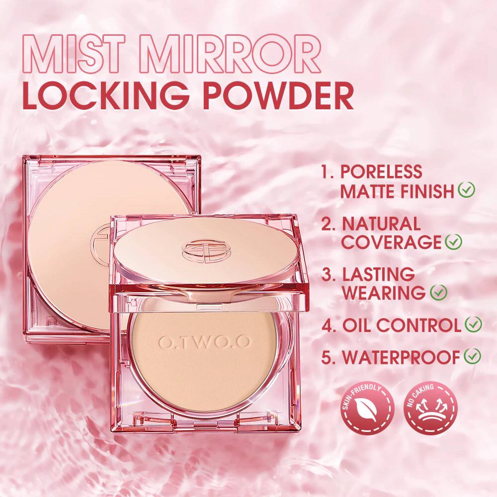 O.TWO.O Oil Control Locking 24H- Mist Mirror Locking Powder