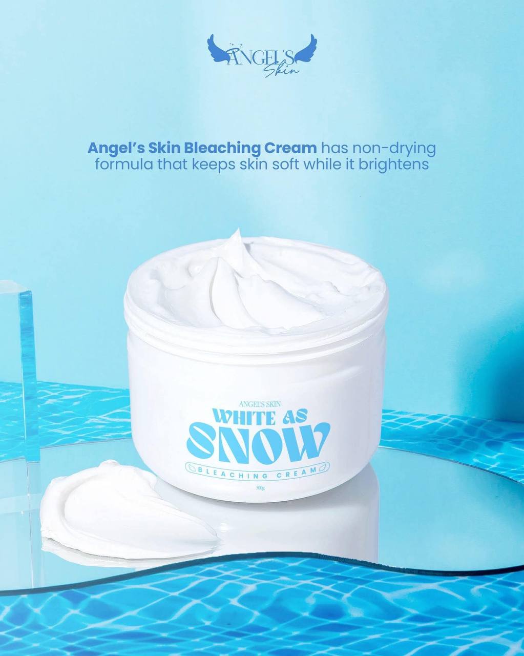 Angel’s Skin White as Snow Bleaching Cream 300g