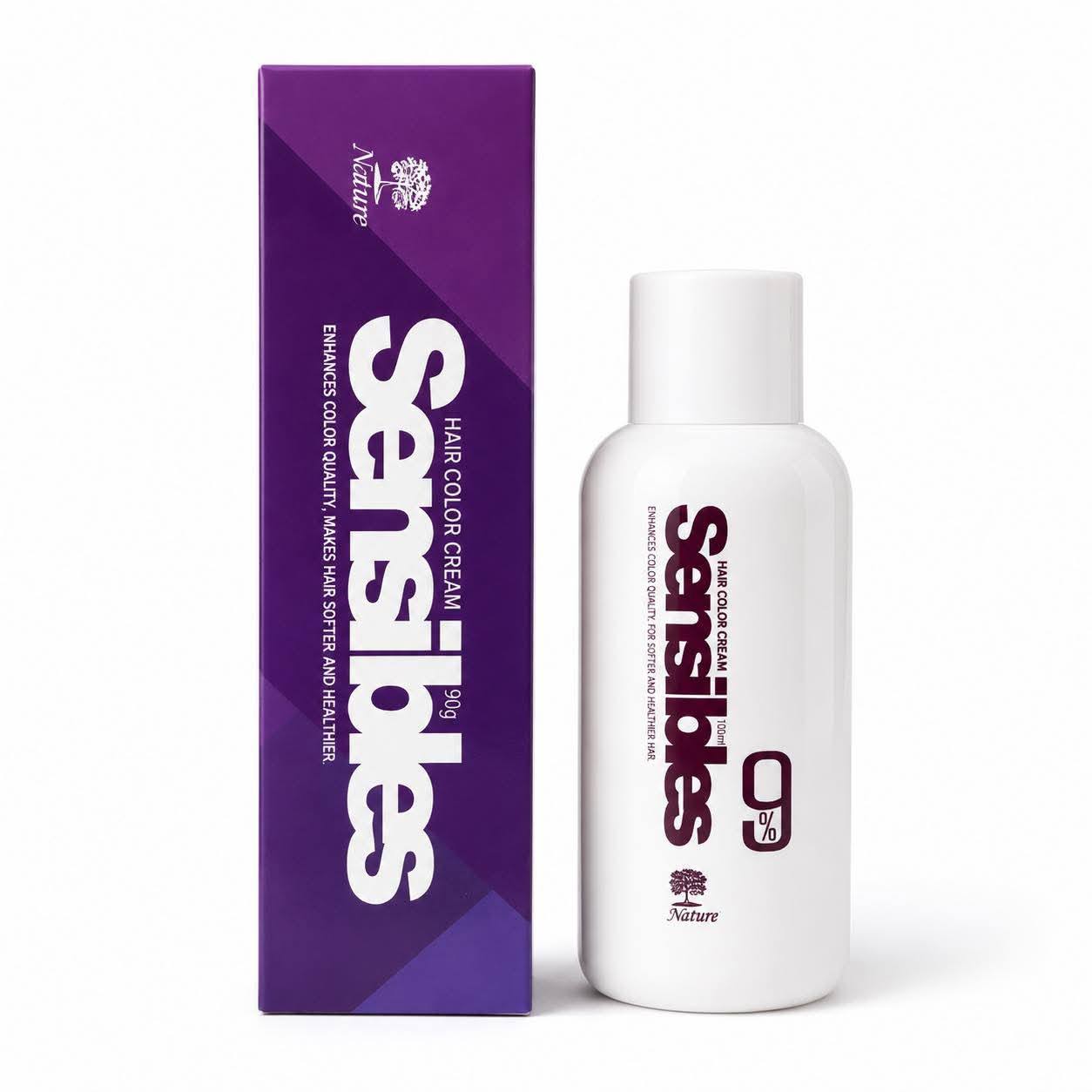 Sensible Hair Color + Sensible Oxidizer (Bundle)