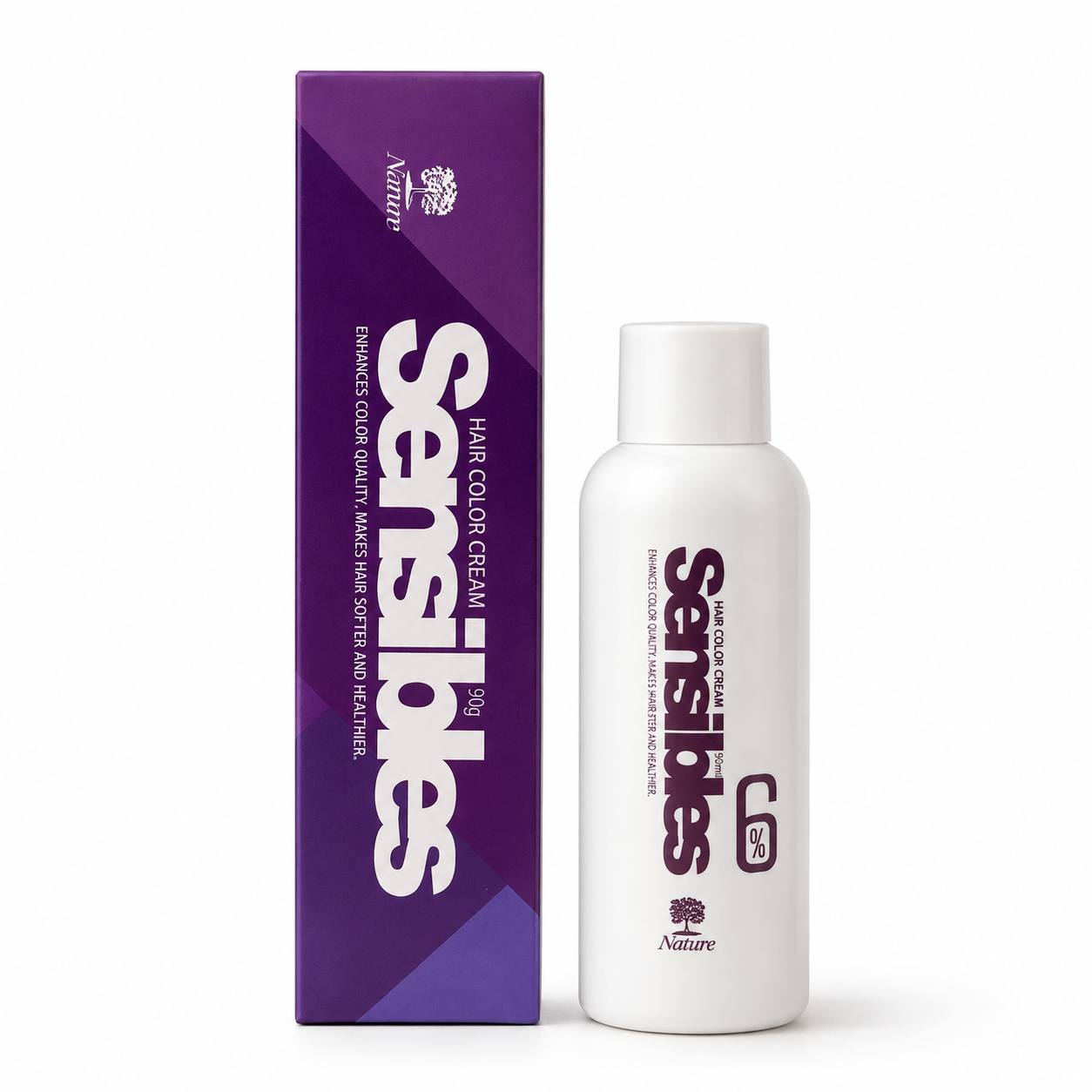Sensible Hair Color + Sensible Oxidizer (Bundle)