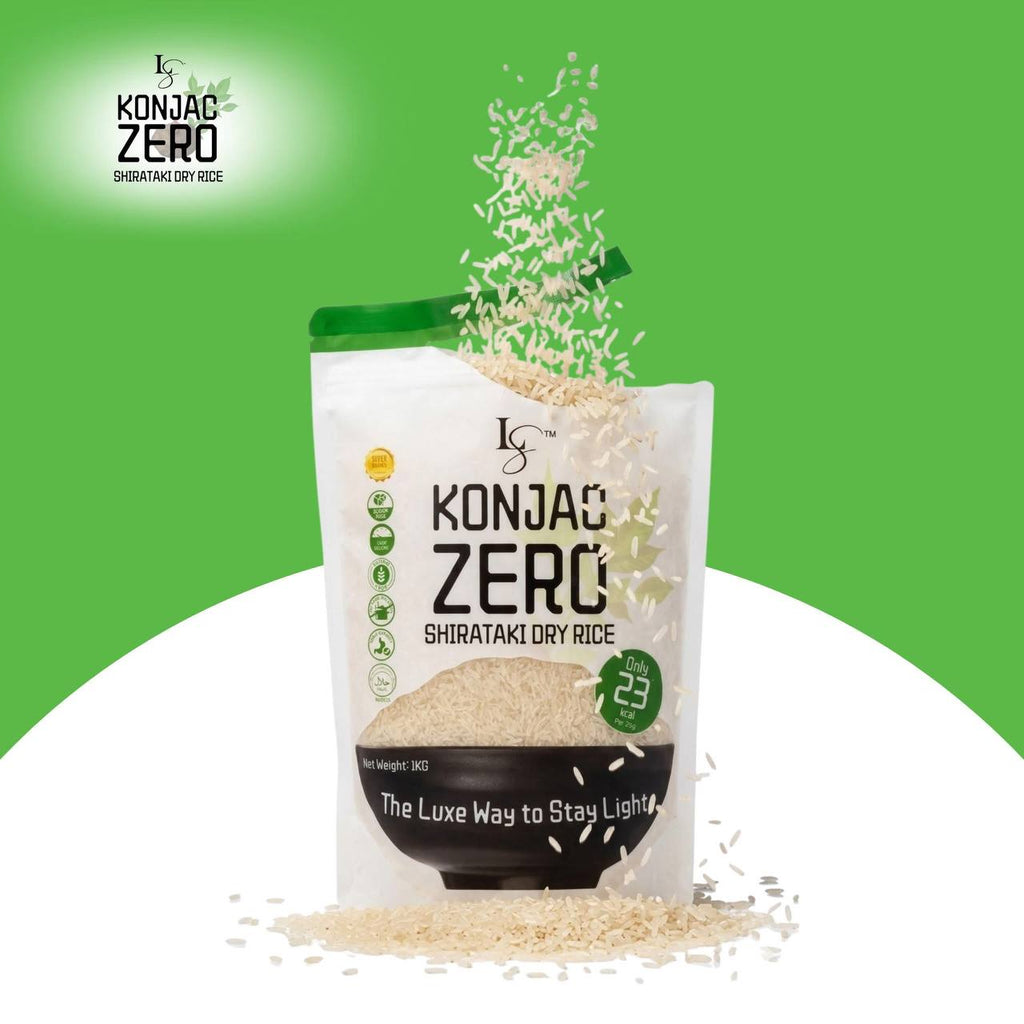 Luxe Slim Konjac Zero Shirataki Dry Rice 1kl