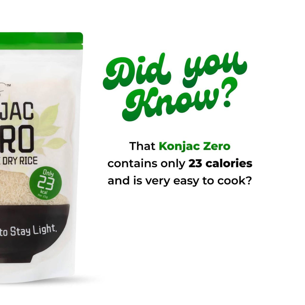 Luxe Slim Konjac Zero Shirataki Dry Rice 1kl