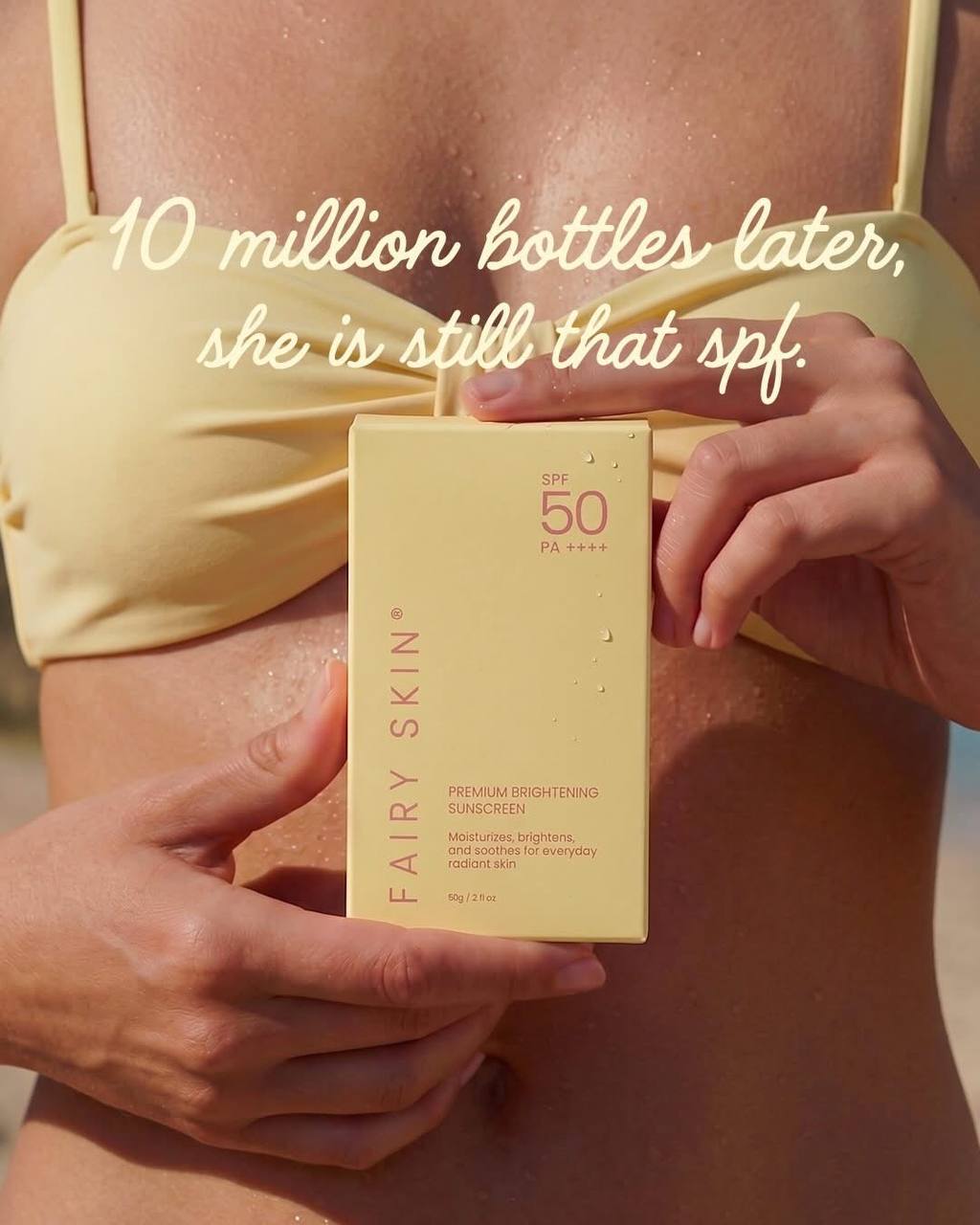 FAIRY SKIN Sunscreen Premium Brightening SPF 50