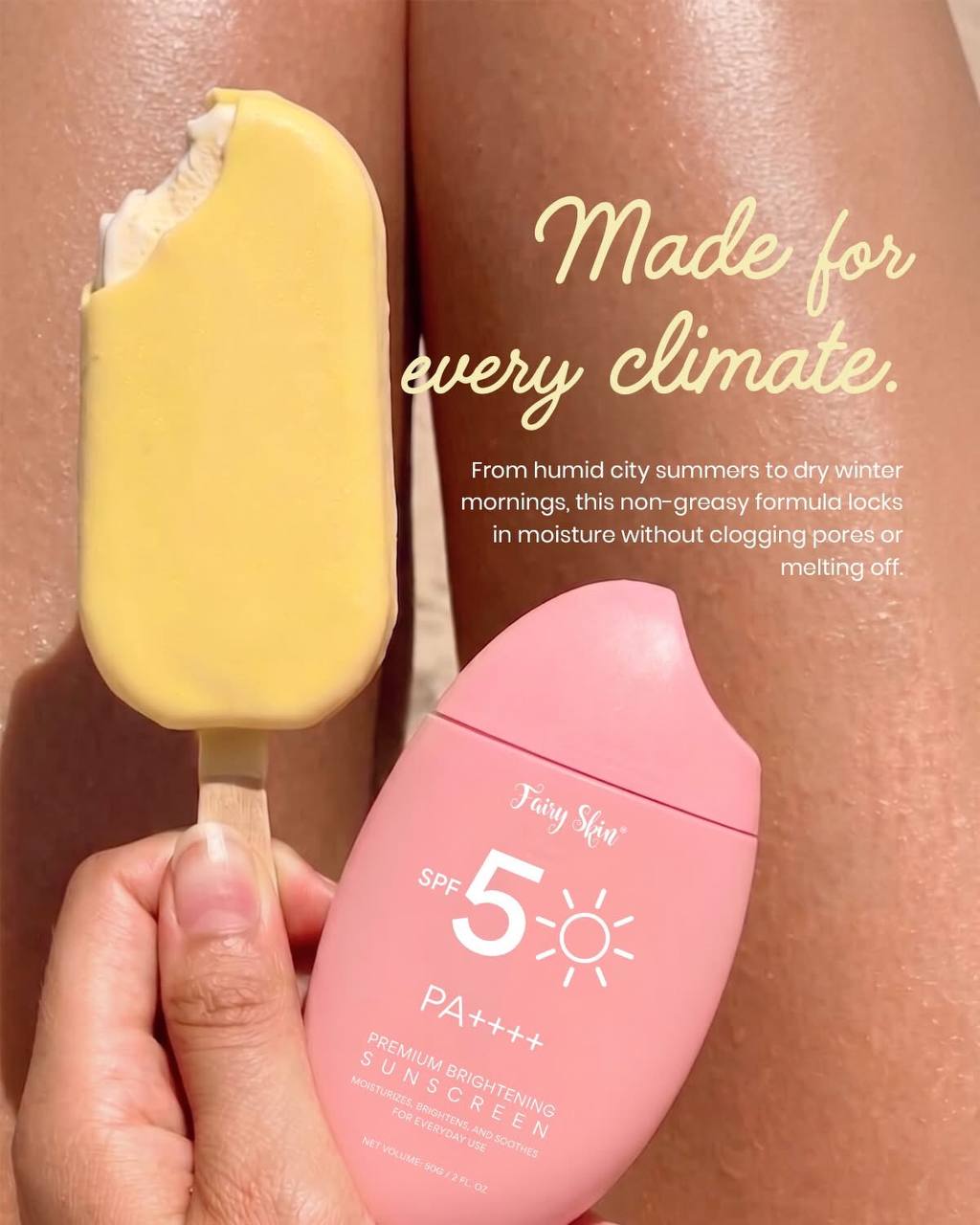 FAIRY SKIN Sunscreen Premium Brightening SPF 50