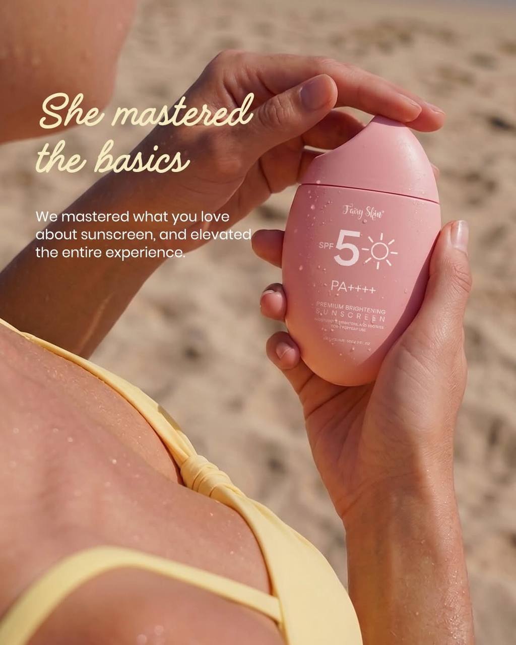 FAIRY SKIN Sunscreen Premium Brightening SPF 50