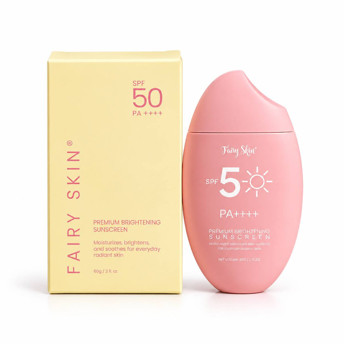 FAIRY SKIN Sunscreen Premium Brightening SPF 50