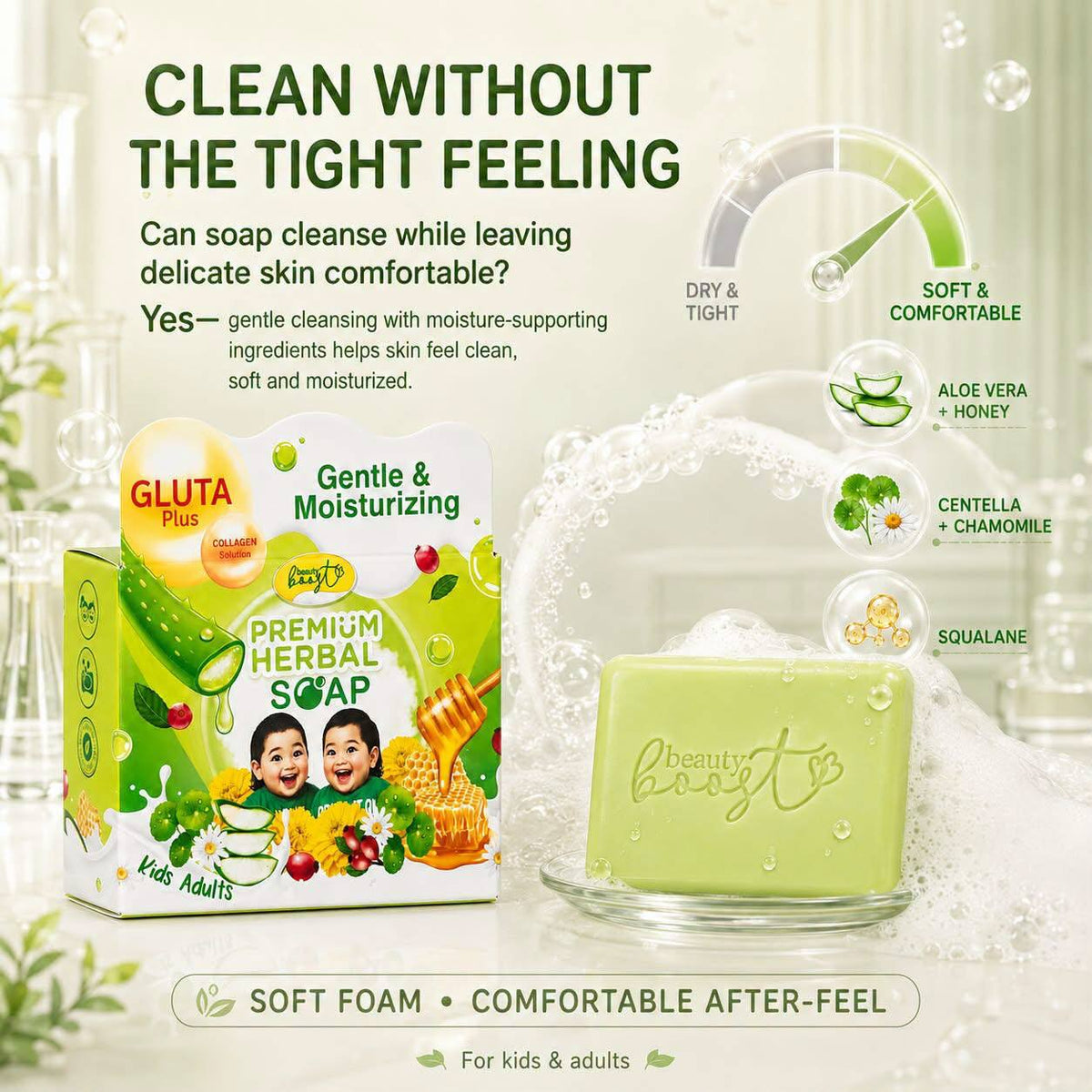 Beauty Boost Premium Herbal Soap