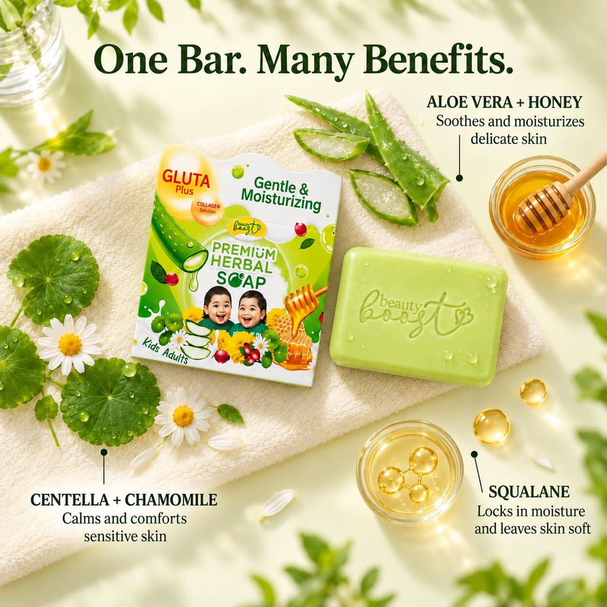 Beauty Boost Premium Herbal Soap
