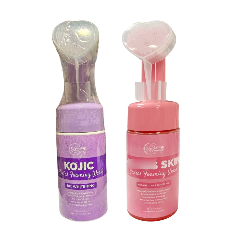 CC GLAM & BEAUTY Facial Glass Skin and Kojic Foam Wash