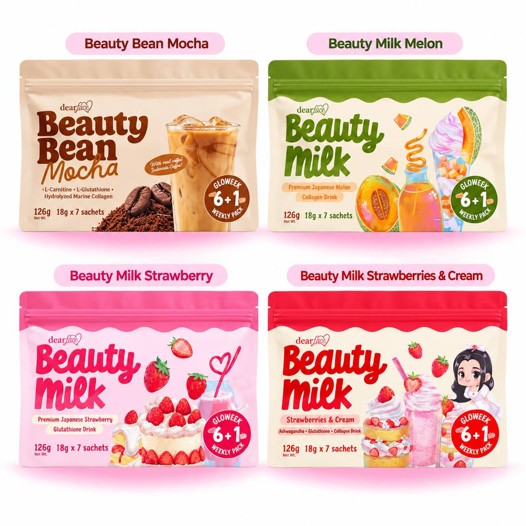 Dear Face Beauty Drinks Collection - Gloweek 6+1 Weekly Pack