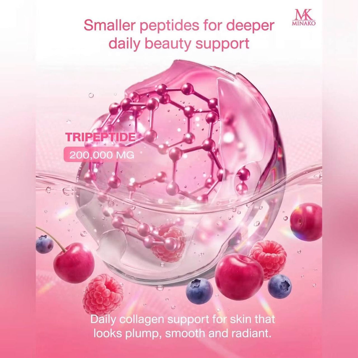 Minako Collagen Plus+ (Tripeptide 200,000 mg)