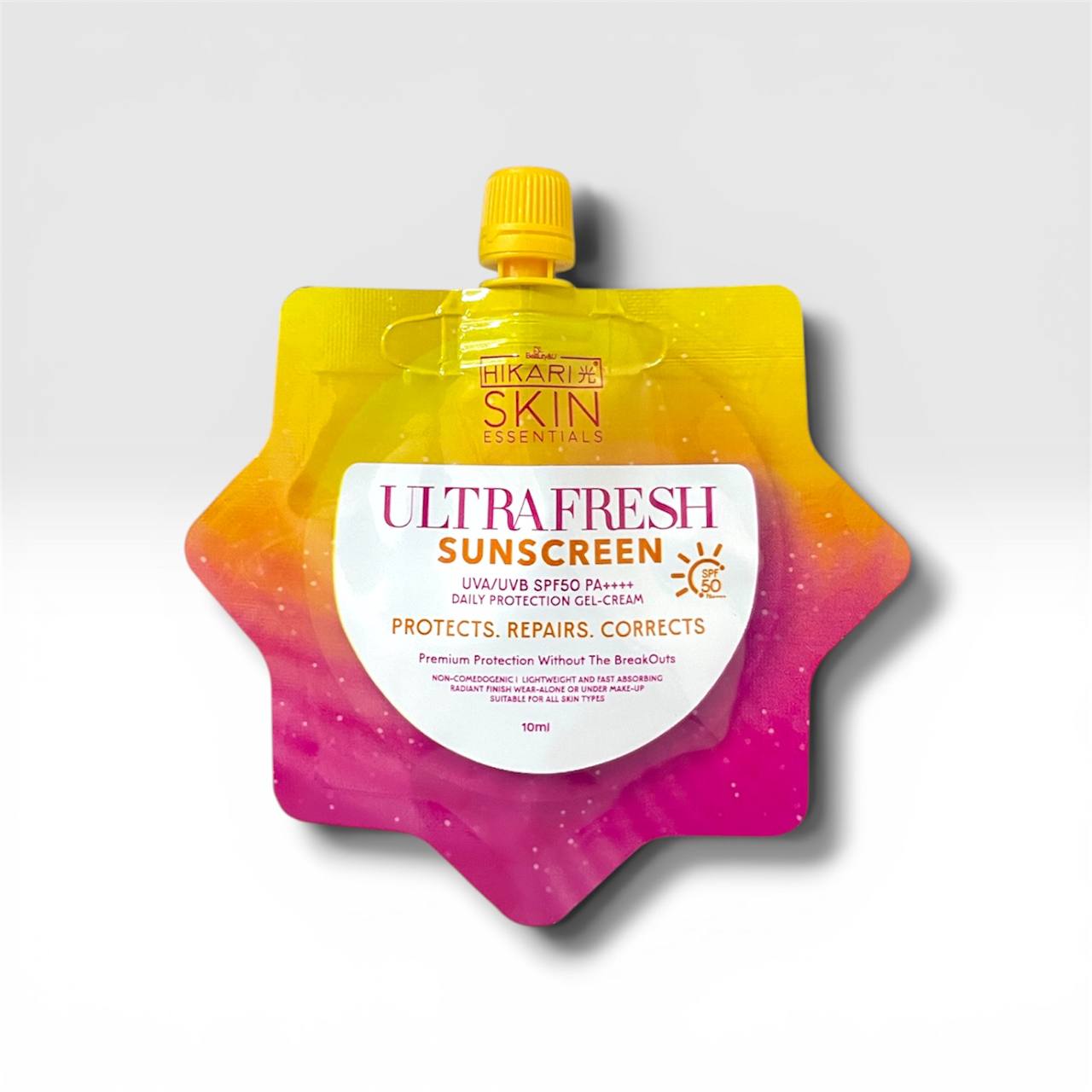 Hikari Skin Essentials Ultra Fresh Sunscreen Gel-Cream 10g Mini Version