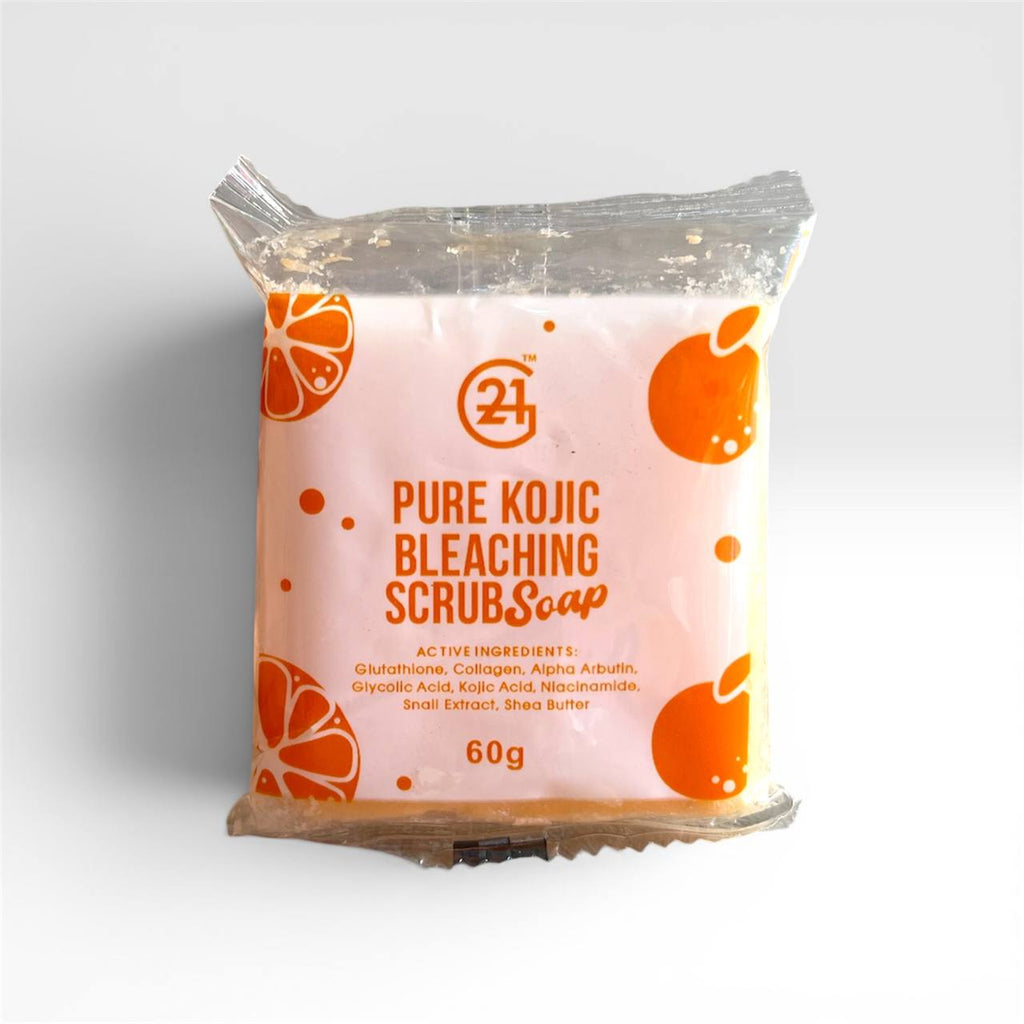 Pure Kojic Bleaching Scrub Soap 60g
