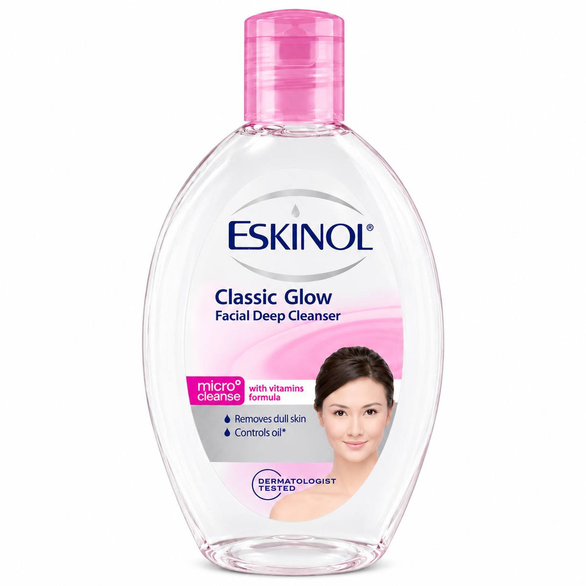 Eskinol Facial Deep Cleanser 225ml ( Classic Glow & Pimple Fighting)