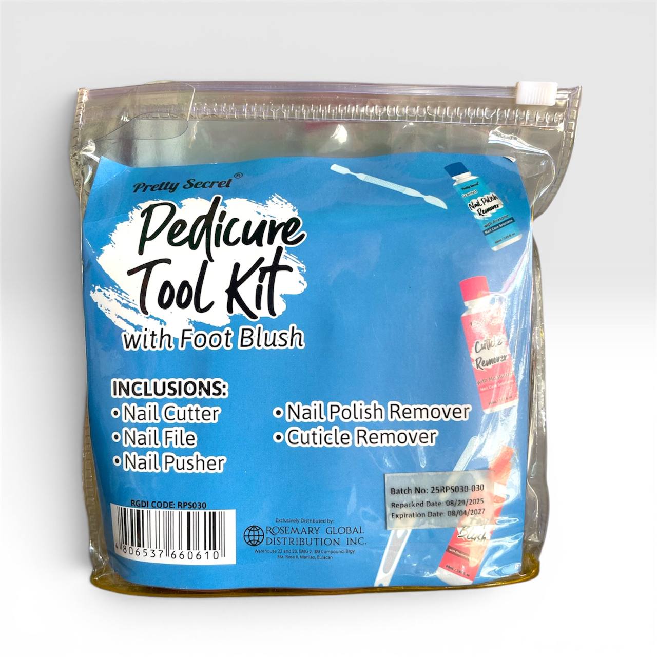 Pretty Secret Pedicure Tool Kit