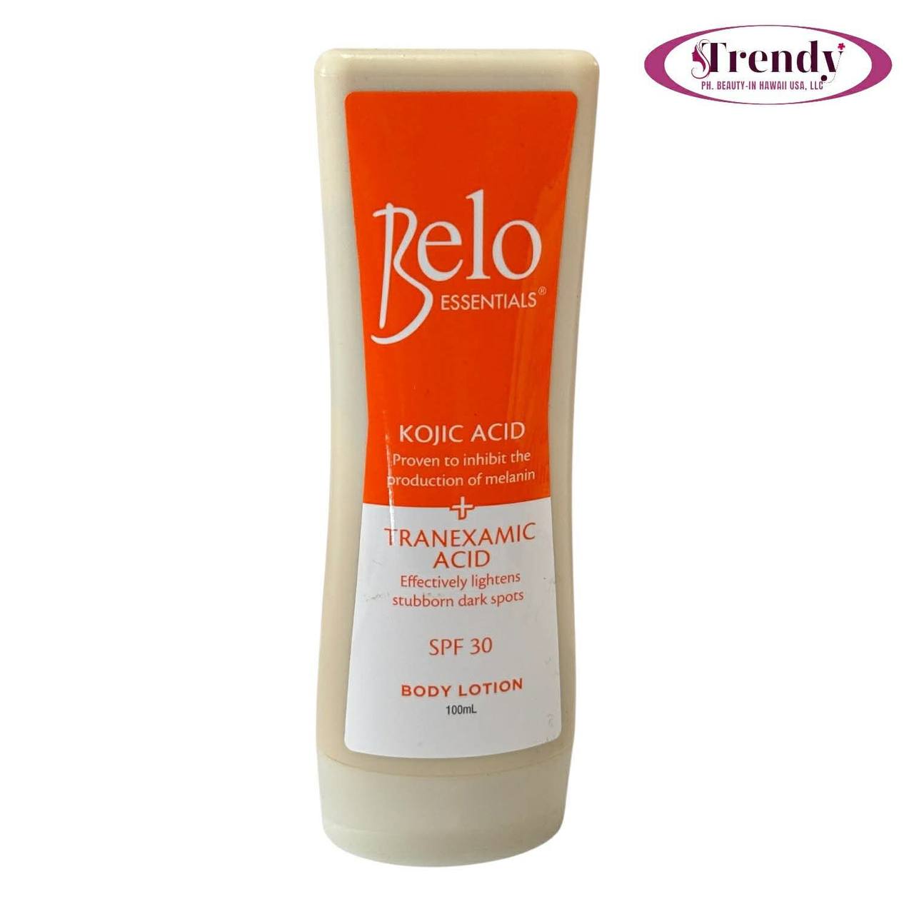 BELO ESSENTIALS Intensive Whitening Lotion (Kojic Acid + Tranexamic Acid)100ml