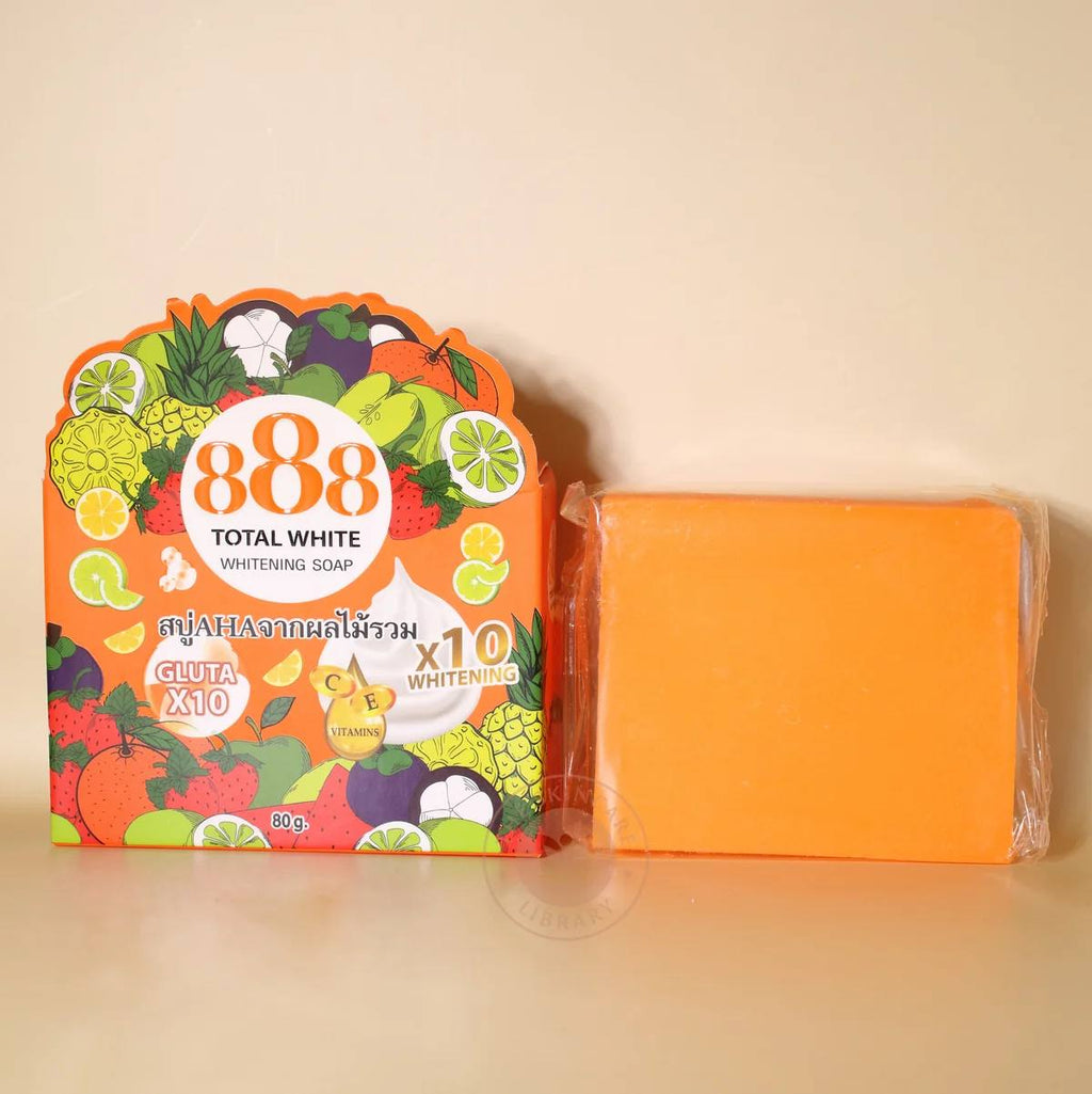 888 Total White Whitening Soap (80g)