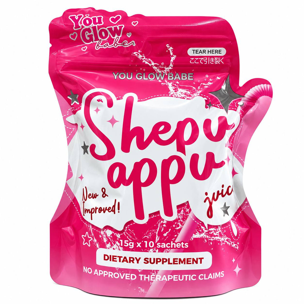 YOU GLOW BABE - Shepu Appu Juice Mixed Berries & Tropical Punch