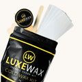 LUXE WAX Organic Sugar Kit Cold Wax Kit 75g