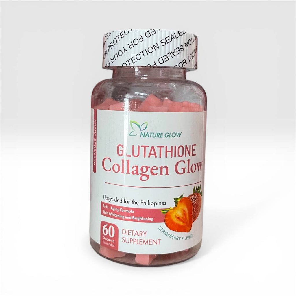 NATURE GLOW Glu**thi*ne Coll*gen Strawberry & Cranberry 60 gummies