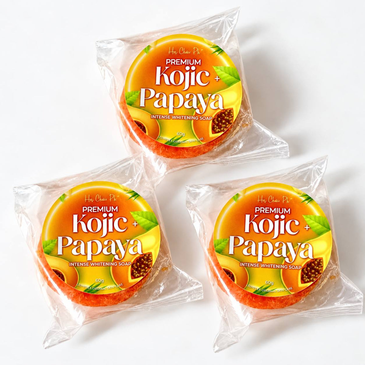 HER CHOICE PH- Intensive Bleaching Bar & Kojic Papaya Soap