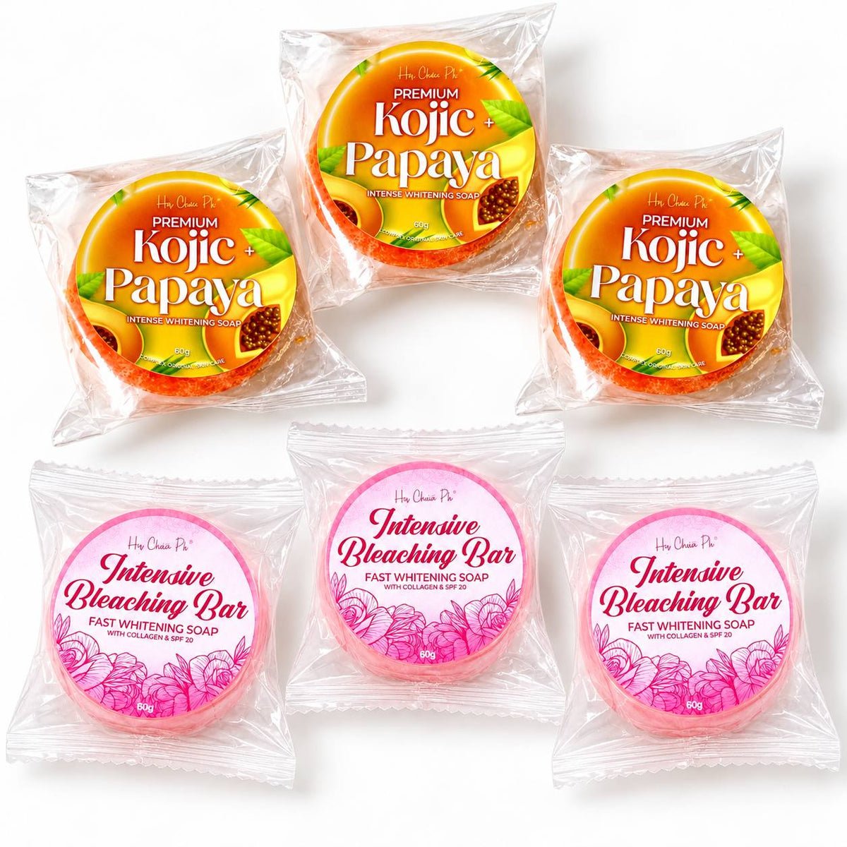 HER CHOICE PH- Intensive Bleaching Bar & Kojic Papaya Soap