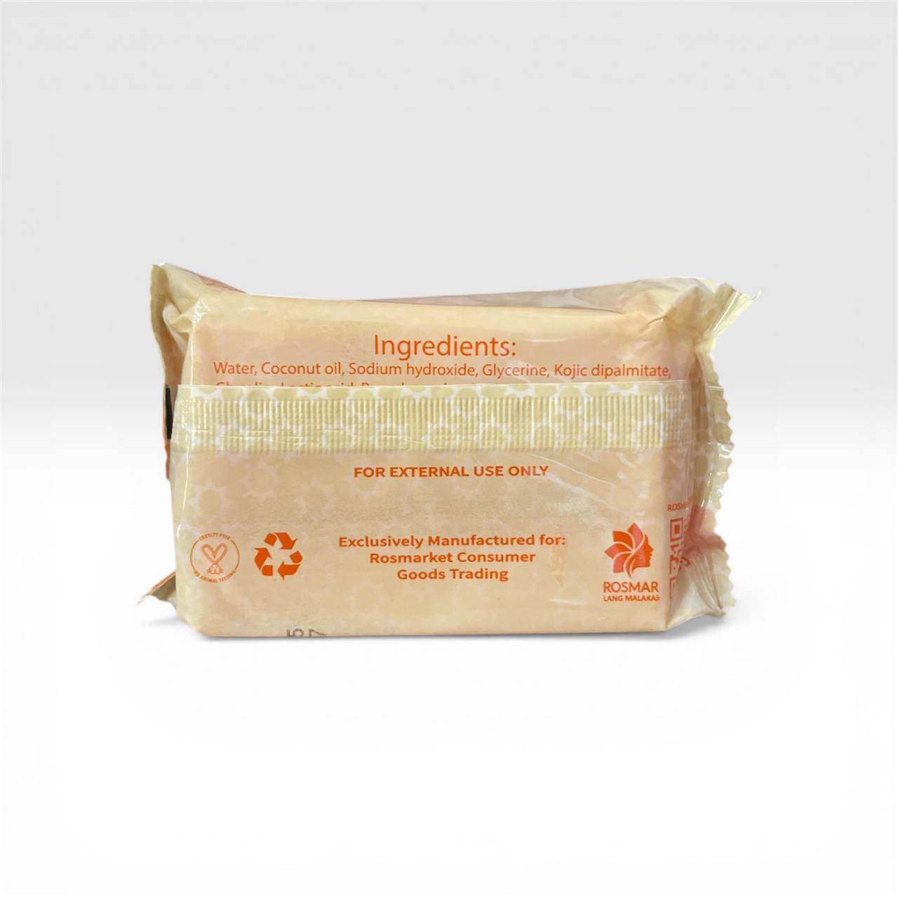 ROSMAR Orange (Kojic) Peeling Soap 150g