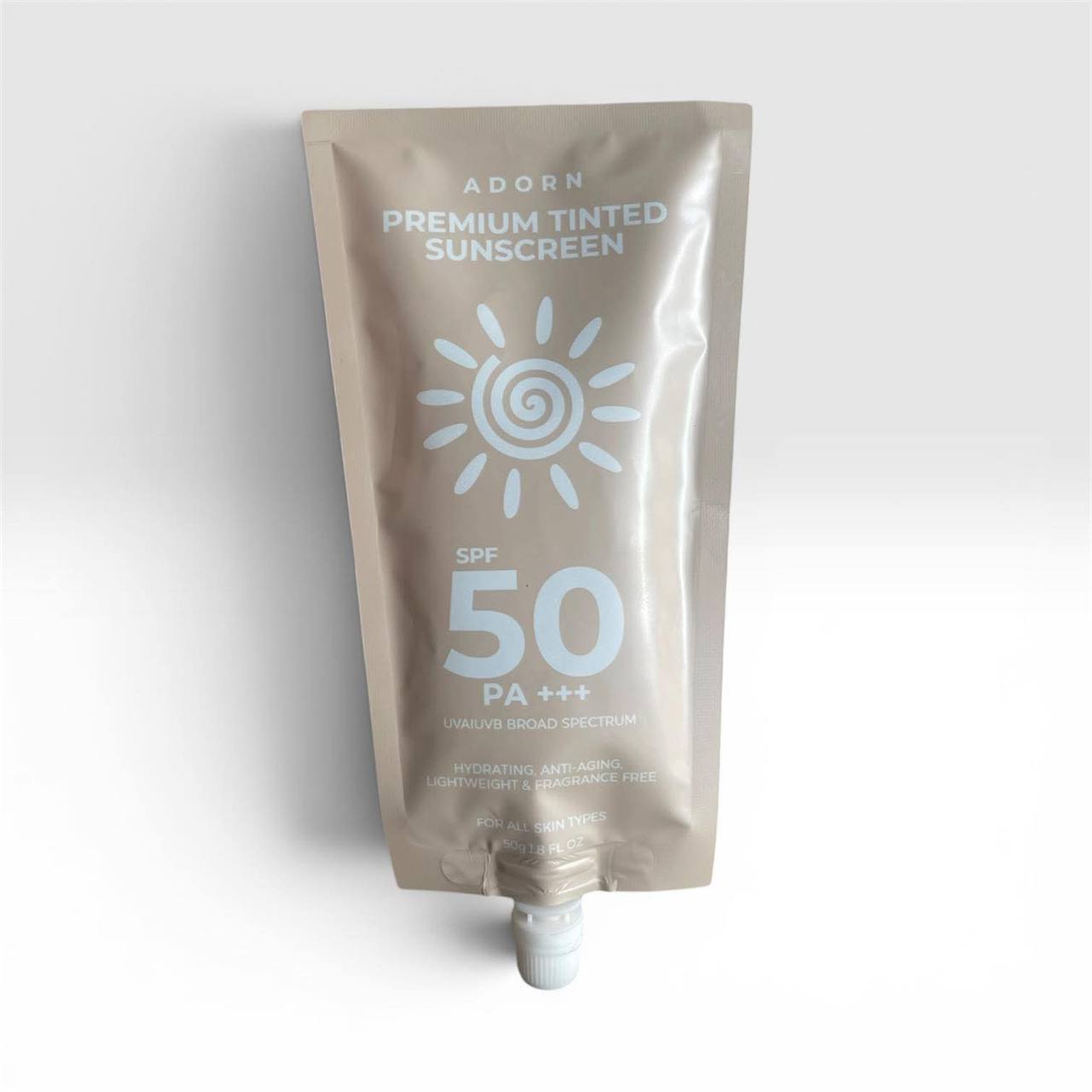 Adorn Tinted Suncscreen 50g Sachet
