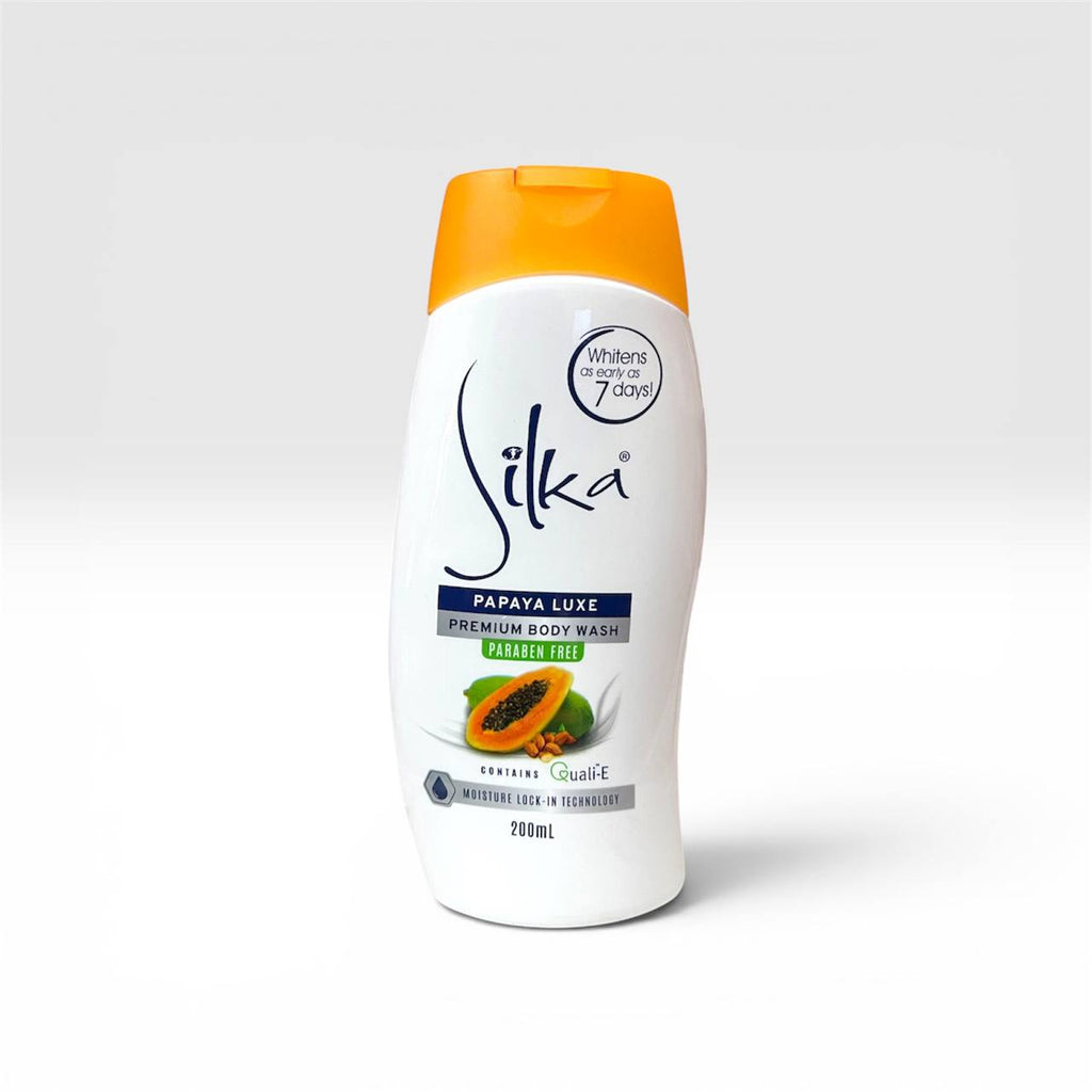 Silka Papaya Luxe Premium Body Wash 200ml