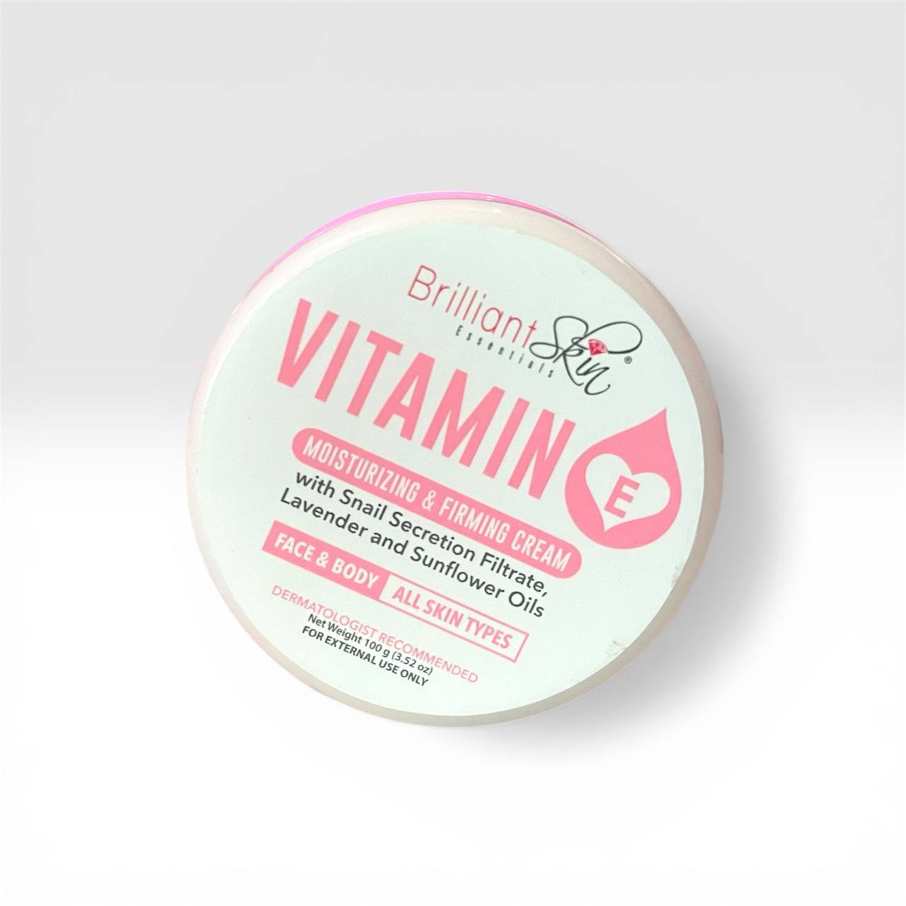 BRILLIANT SKIN ESSENTIALS VITAMIN E Moisturizing & Firming Cream  100g