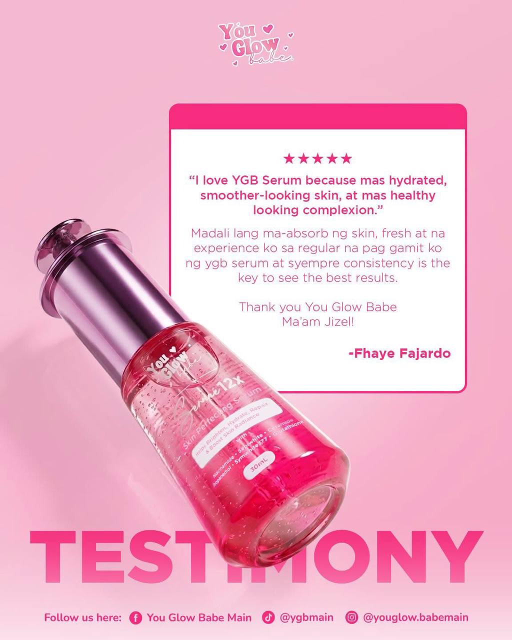 You Glow Babe serume 12x Skin Perfecting Serum