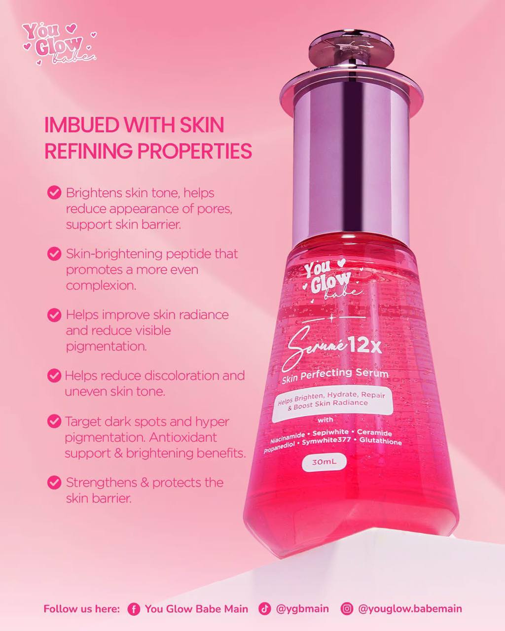 You Glow Babe serume 12x Skin Perfecting Serum
