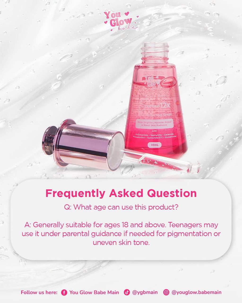 You Glow Babe serume 12x Skin Perfecting Serum