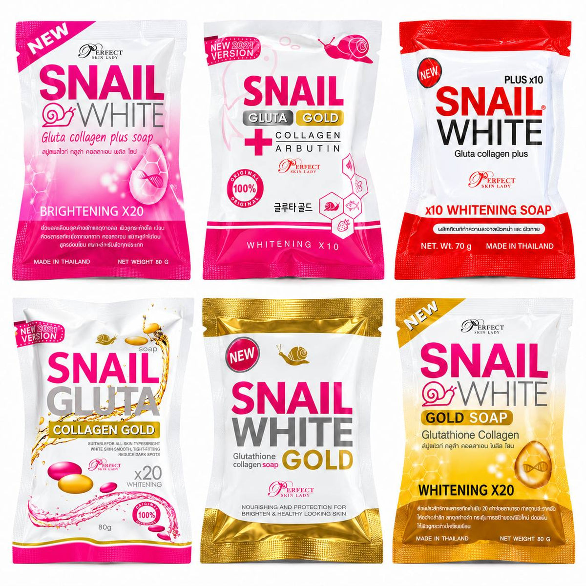 Perfect Skin Lady Snail White Soap