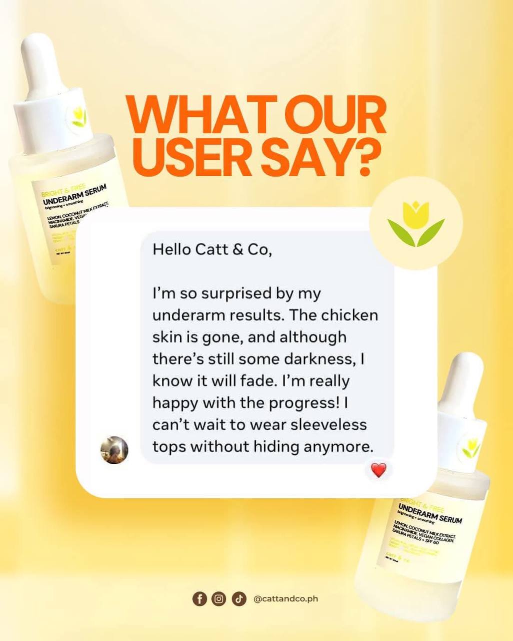 CATT & CO. Underarm Serum 30ml