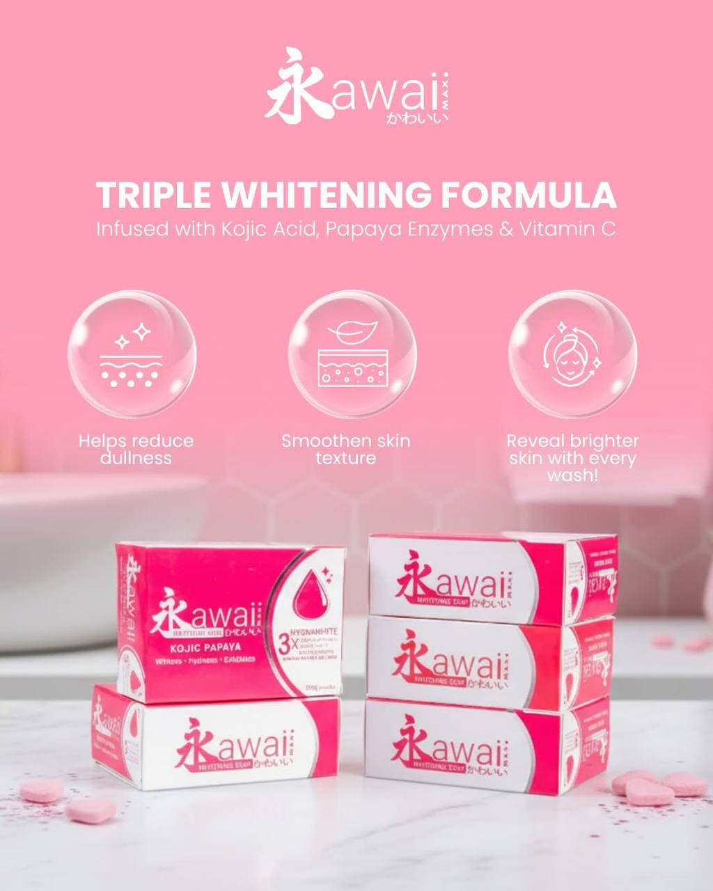 KAWAII Kojic-Papaya 135g