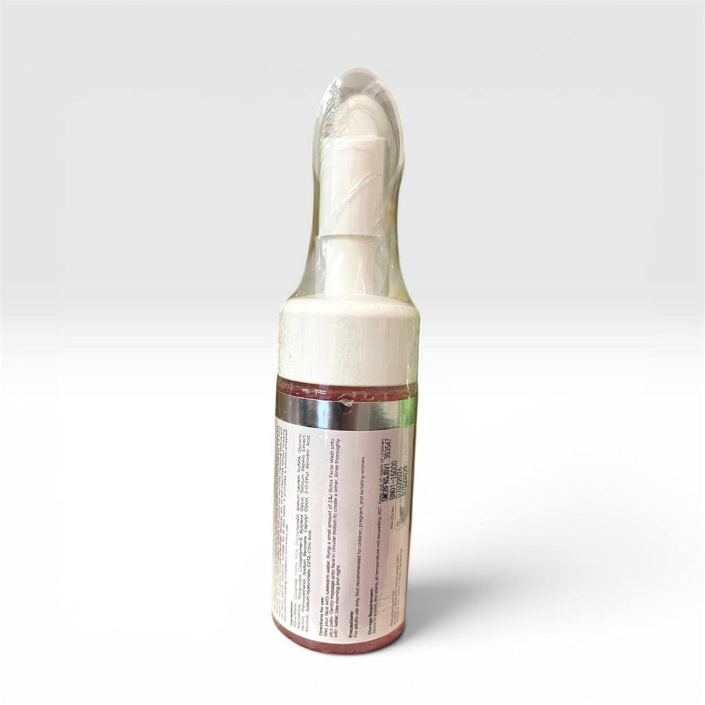 S&J BTX Facial Wash 100ml