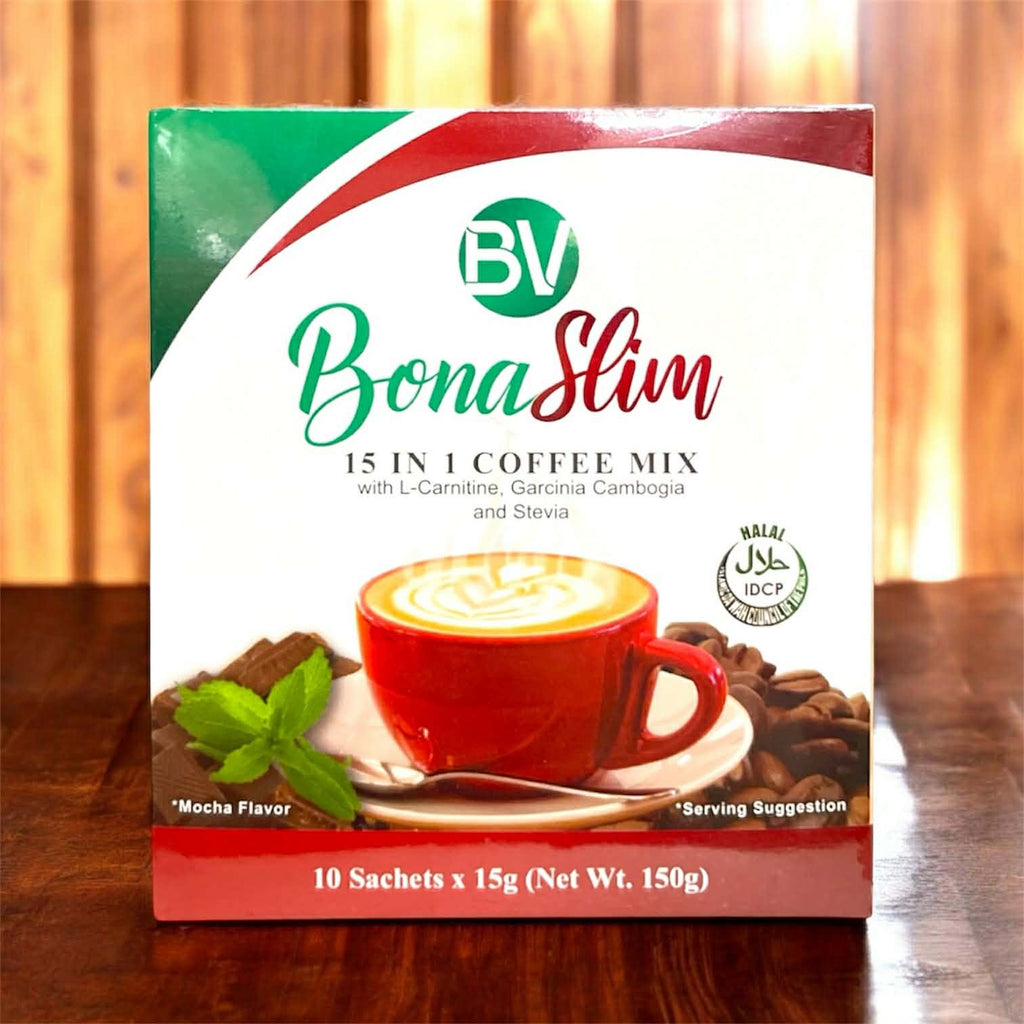 BONAVITA Boni Slim 15-in-1 Coffee Drink Mix (10 sachets x 15g/sachet)