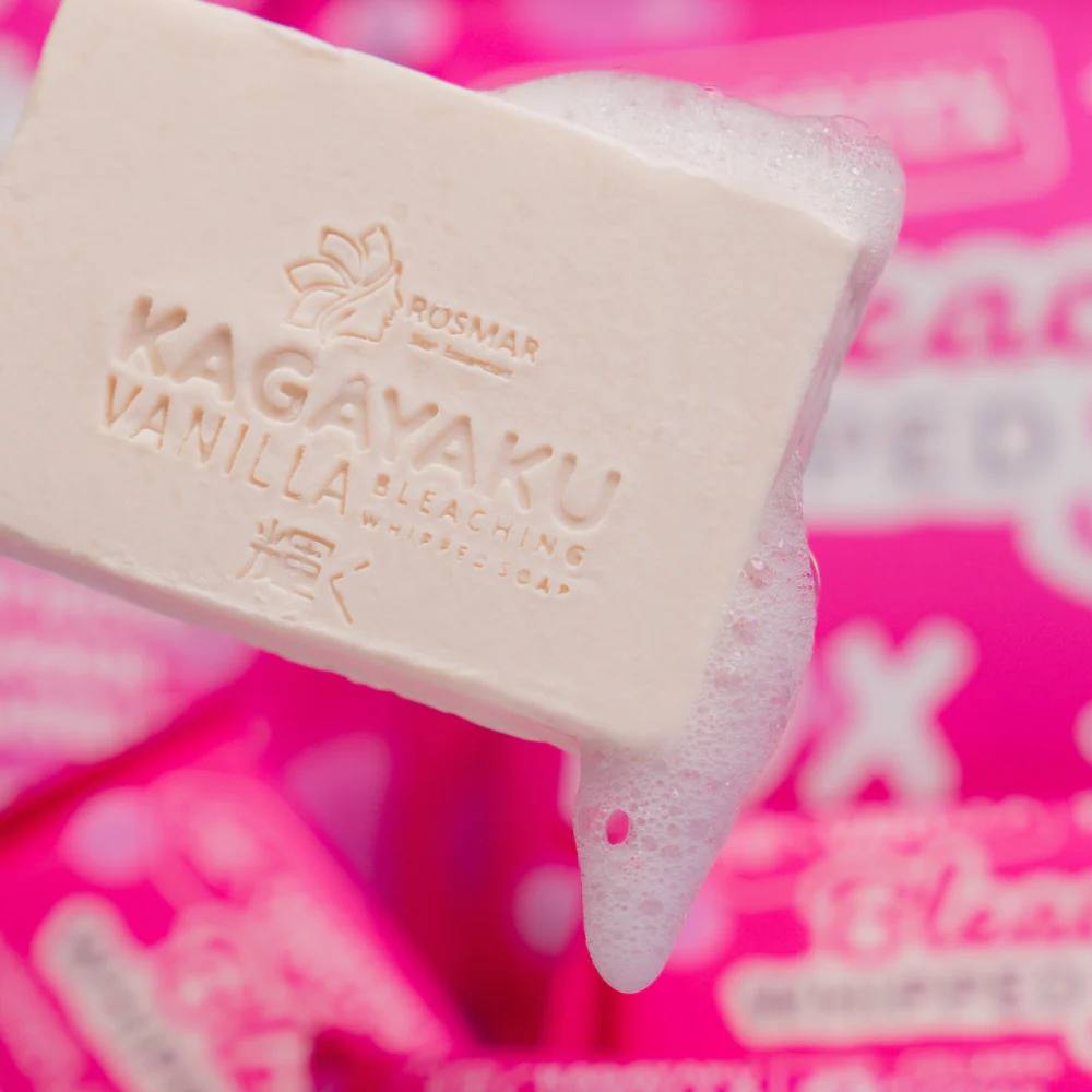 Rosmar Kagayaku Vanilla Bleaching Whipped Soap