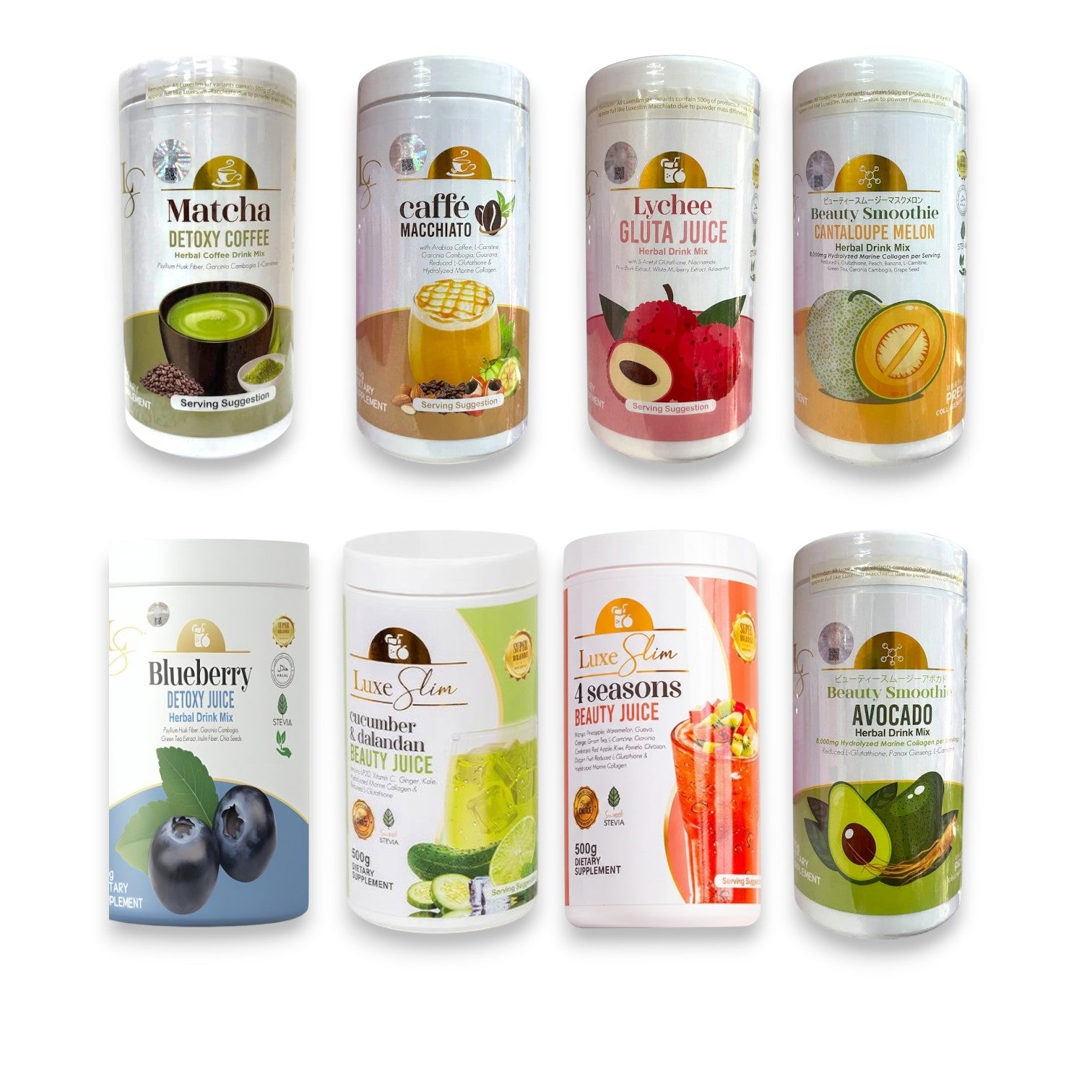 LUXE SLIM Beauty Drinks 500g (Jar)