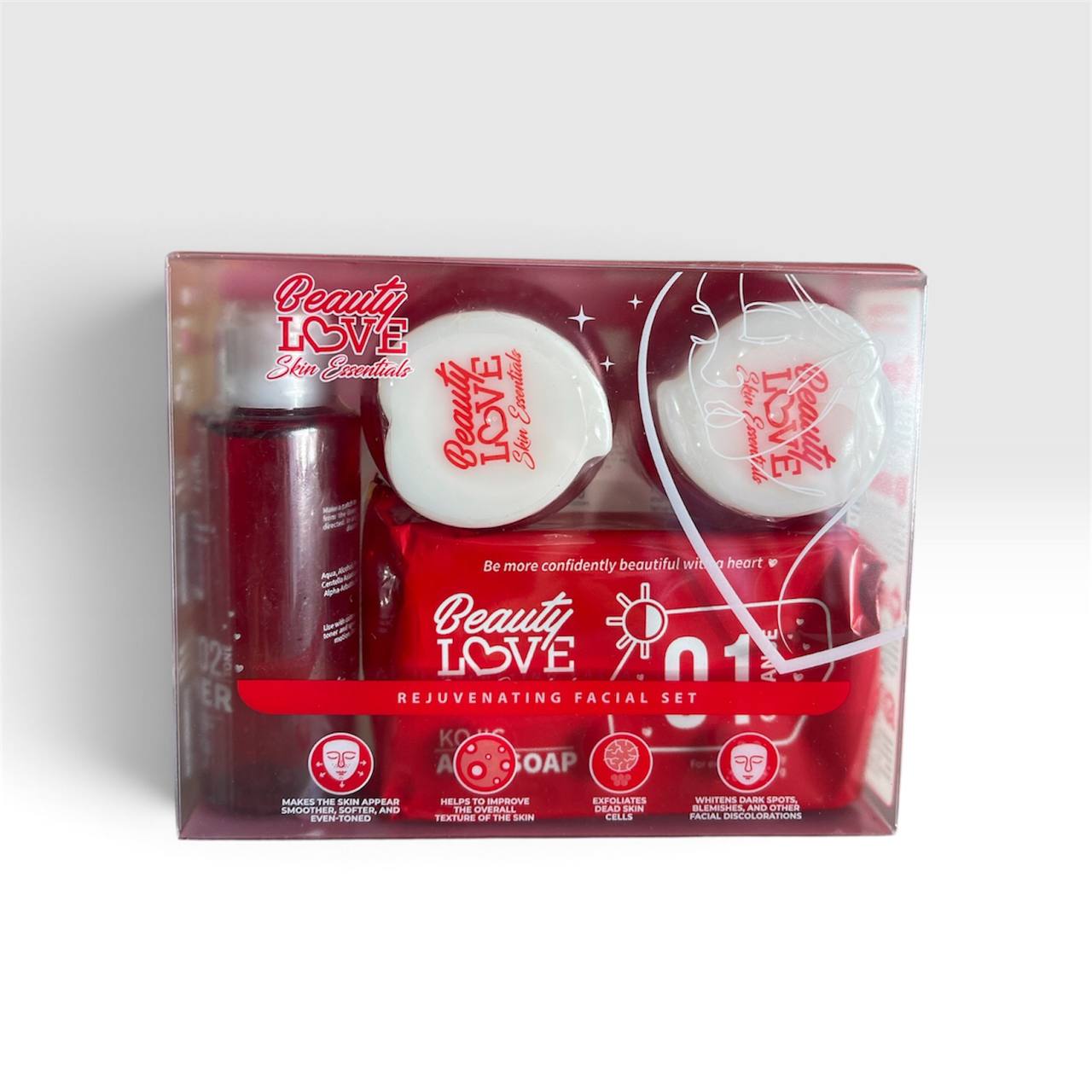 Beauty Love Skin Essentials Rejuvenating Facial Set