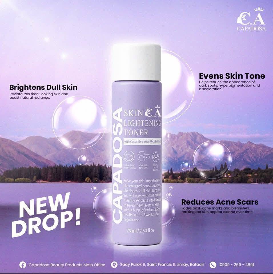 CAPADOSA Skin Lightening Toner 75ml