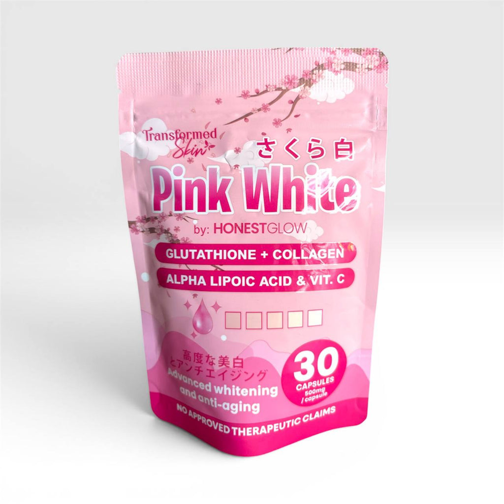 HONEST GLOW Transformed Skin Pink White Capsule
